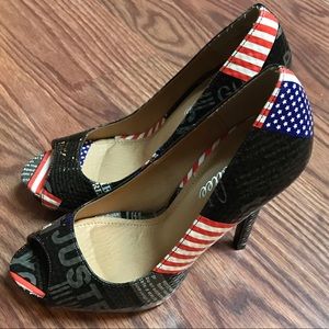 Jubilee USA Flag Heels